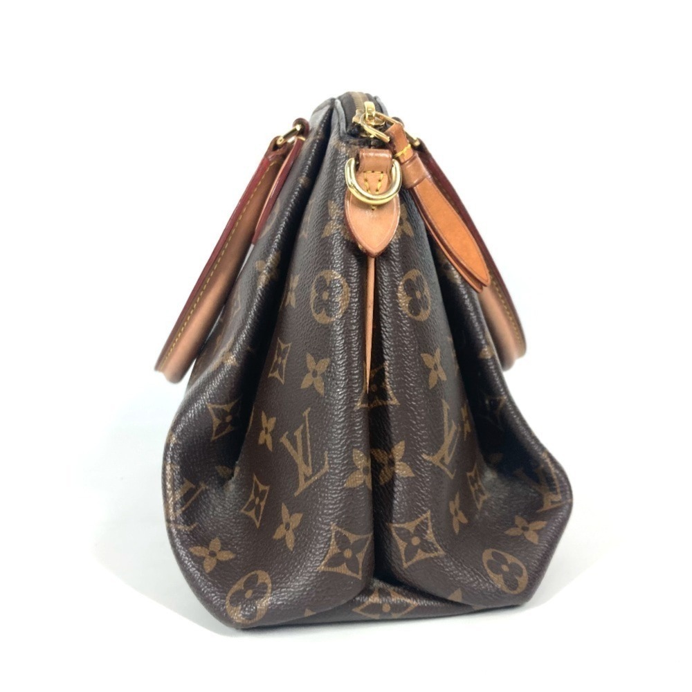 LOUIS VUITTON Authentic Brown Monogram Canvas Tote Bag - Picture 3 of 15